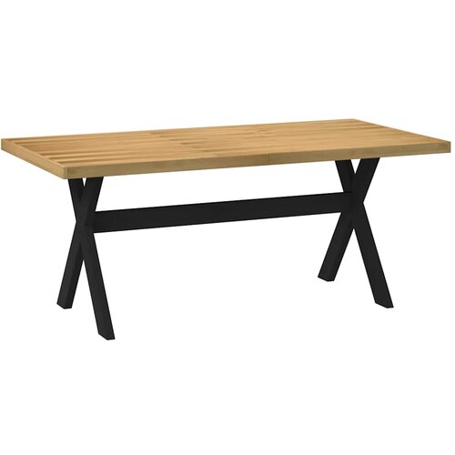 vidaXL Jedilna miza NOAIN 180x90x75 cm trdna borovina Cene