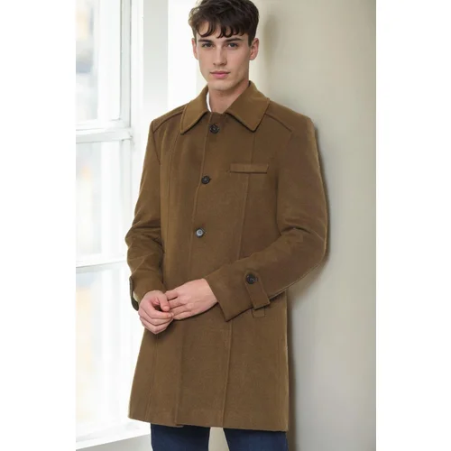 Dewberry PLT9226 BATTAL COAT-CAMEL