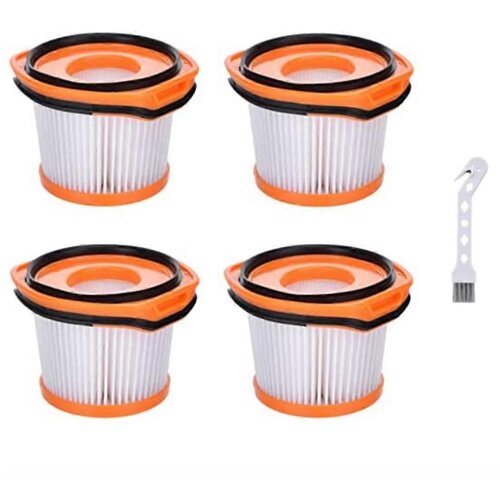 INORCO 4-paketni nadomestni vakuumski filter, zdruljiv s sistemom Shark Wandvac Wv360 Ws620 Ws630 Ws632 Ws632blbrn Ws632g+(trec, (21981857) Slike