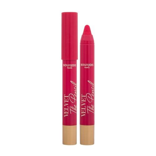 Bourjois Velvet The Pencil vodoodporna in obstojna šminka v svinčniku 1.8 g Odtenek 06 framboise griffée Cene
