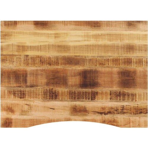 vidaXL Mizna plošča ukrivljena 100x80x2,5 cm trden mangov les Cene