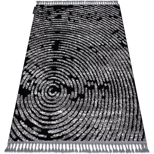RugsX Preproge Preproga MAROC G8499 črna / bela Čopki 120x170 cm Črna Cene