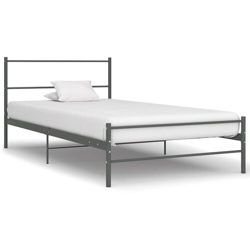  Okvir za krevet sivi metalni 90 x 200 cm Cijene