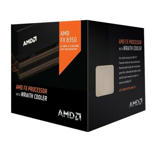 AMD FX-8350 8-Core 4.0GHz (4.2GHz) Black Edition Box with Wraith Cooler procesor Slike