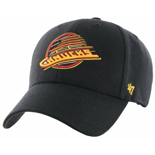 Vancouver Canucks Hokejska kapa s šiltom NHL '47 MVP Vintage Logo Black