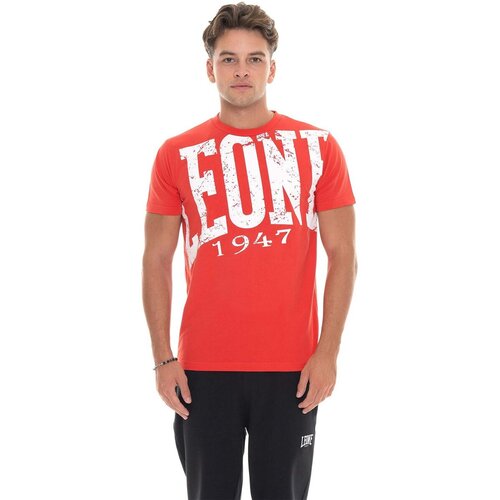 Leone 1947 Majice & Polo majice Man T-Shirt Short Sleeves Boxing Legend Rdeča Cene