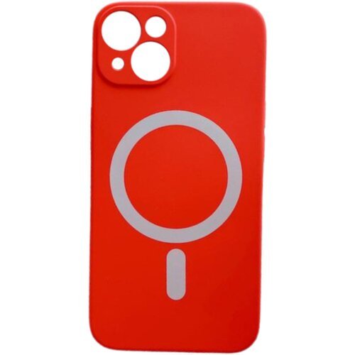  Silikonska futrola Magnetic za iPhone 14, Crvena Cene