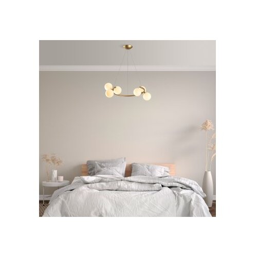 Opviq luminar 14146 zlatna visilica Slike