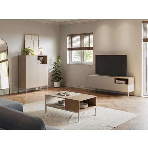Marckeric Kremno bela mizica 56x90 cm Cailin &amp;ndash; Slike