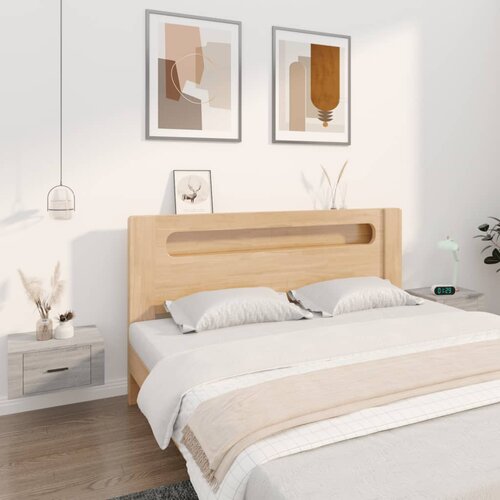 VidaXL Zidni noćni ormarići 2 kom Boja sivog hrasta sonome 50x36x25 cm Slike