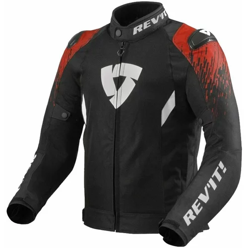 Rev'it! Quantum 2 Air Black/Red 2XL Tekstilna jakna