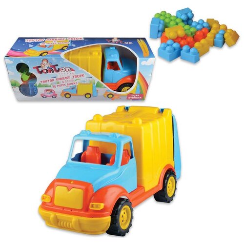  Magične kockice - kamion đubretarac 43 cm, 38 delova velike kocke Slike