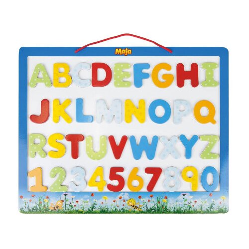 Lena Igračka tabla magnetna slova i brojevi 43,5 x 1 x 35 cm 339821 Cijene