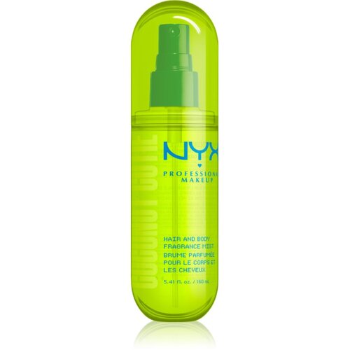 NYX Professional Makeup Fat Oil Body mirisna maglica za kosu i tijelo s mirisom Coconut Cutie 160 ml Cijene