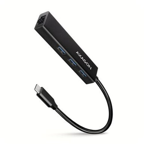 Axagon USB HUB HMC-GL3A 3x USB-C + Gigabit LAN, 20cm Cijene