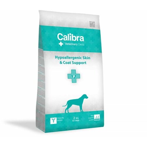 CALIBRA veterinary diets dog hypoallergenic skin & coat support 2kg Slike