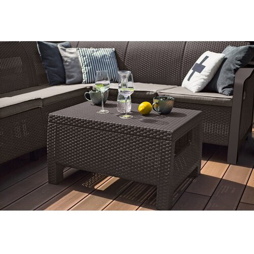 Keter Vrtna mizica iz umetnega ratana 57x77 cm Corfu &amp;ndash; Slike