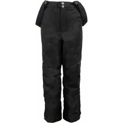 Alpine pro MEGGO Dječje skijaške hlače, crna, veličina