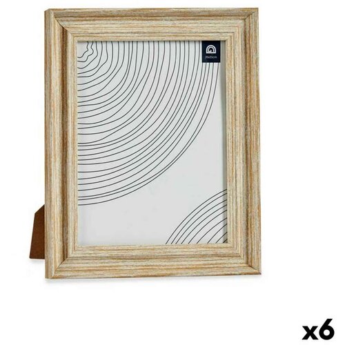  Okvir za sliku Kristal zlatan Drvo Smeđa Plastika (26 x 2 x 31 cm) (6 kom.) Cene