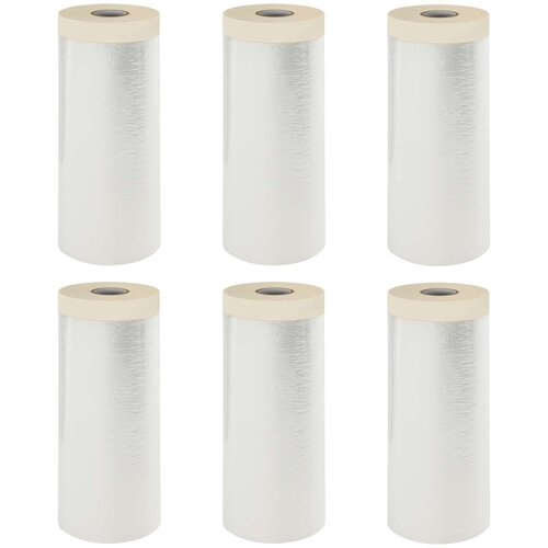  Pra&amp;scaron;kasta plahta s ljepilom 6 pcs *Transparent*an 110 x 3300 cm Slike