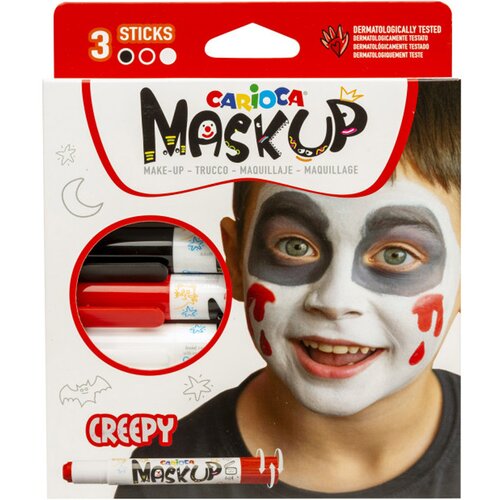 Carioca Maskup: Halloween set za oslikavanje lica s tri boje - Cijene