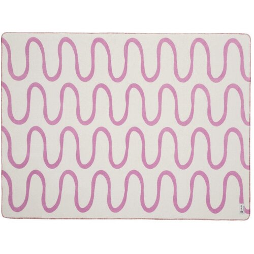 Noo.ma Rožnata odeja 150x200 cm Swirl &amp;ndash; Slike