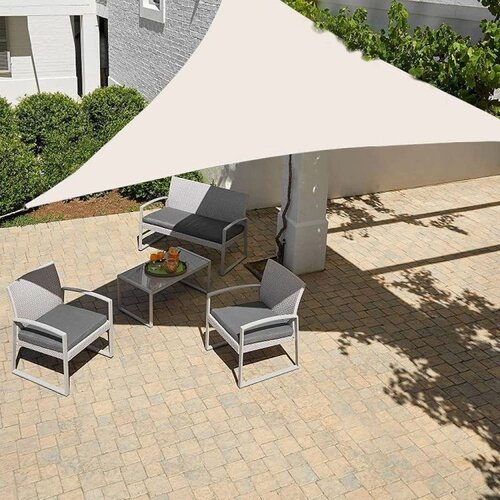 Modern Home Solarno trouglasto jedro 4x4x4m Beige Cene