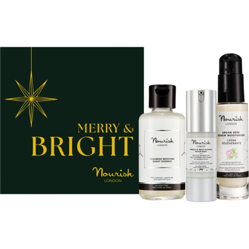 Nourish London Merry & Bright Gift Set - 1 set Cene