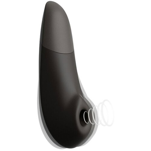 Womanizer Enhance - zračni stimulator klitorisa (crni) Slike