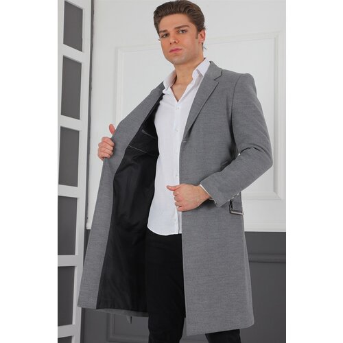 Dewberry PLT8400 MEN'S COAT-GREY Slike