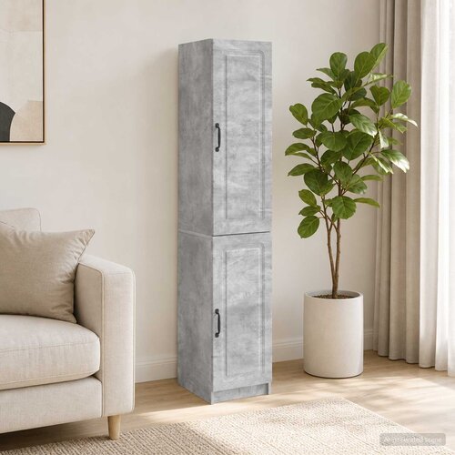  Set ormara 2 kom. Betonska siva Konstruirano drvo 33 x 34,5 x 87 cm Cijene
