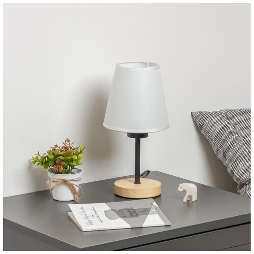  Brilagi - Stona lampa NUBILA WOOD 1xE27/25W/230V hrast/bela Cene