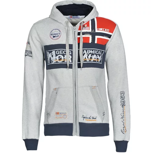 Geographical Norway Puloverji FLYER Siva