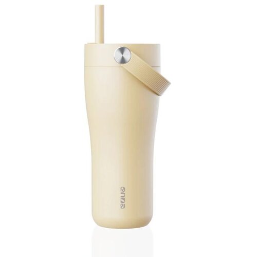 Equa Termo lonček CARRY cup, 600 ml, Butter Slike
