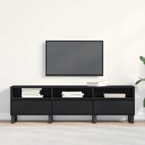  ormar 150 x 30 x 44,5 cm Crni hrast Konstruirano drvo Slike