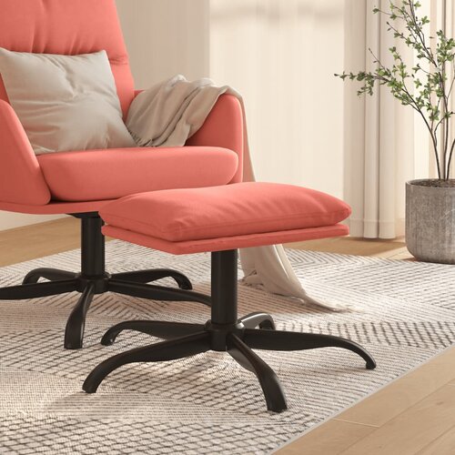 vidaXL Tabure ružičasti 60 x 60 x 39 cm baršunasti Cijene
