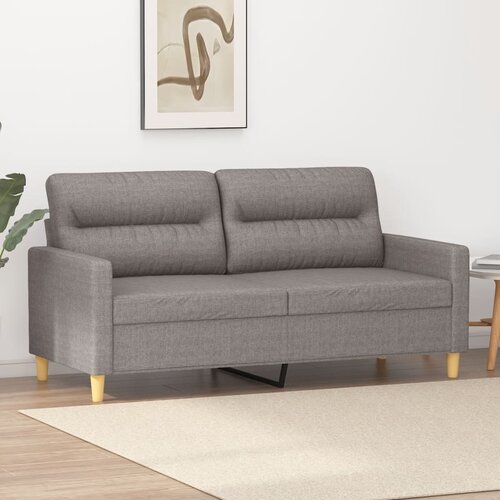  The Living Store Dvosed taupe 140 cm blago - Kavč Dvosed, (21449160) Cene