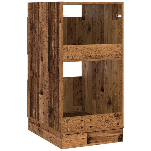  Ormar za pranje rublja s pohranom Staro drvo 50 x 68 x 102 cm - Staro drvo 102 cm Slike