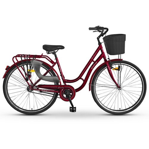 Galaxy Bicikl GIULIA 26" bordo/siva Cene