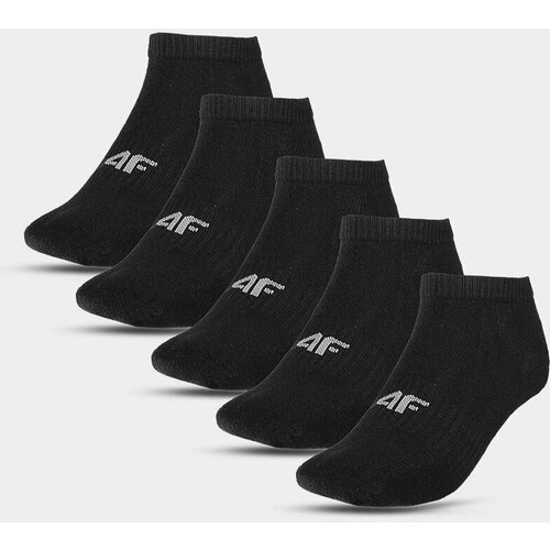 4f Boys' socks (5pack) - black Slike