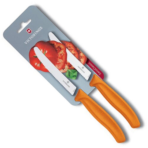 Victorinox set nožev za paradižnik 6 7836 L119B valovit oranžen Cene