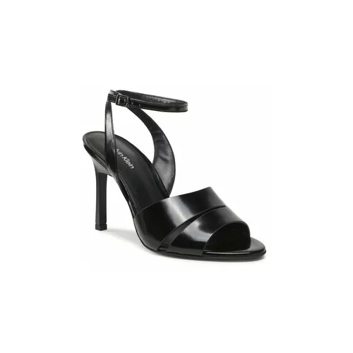 Calvin Klein Sandali Geo Stil Sandal 90Hh HW0HW01462 Črna