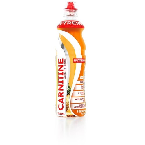 Nutrend carnitine activity drink with coffeine 750ml crvena pomorandža Slike