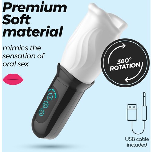 Crushious FELLATRIX ROTATING CUP MASTURBATOR Slike