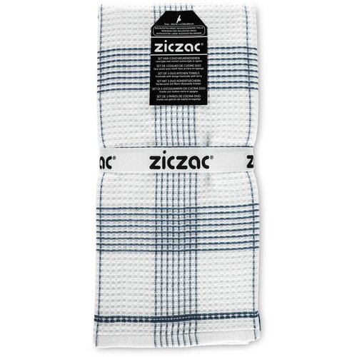 ZicZac Kuhinjska krpa 3 kom 50x76 cm Duo Leno &amp;ndash; Slike