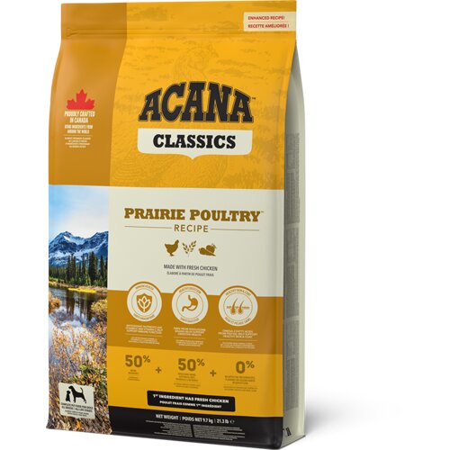 Acana Suva hrana za pse Prairie Poultry, 9.7kg Cene