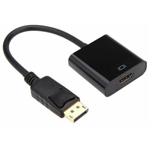 Gembird displayport v1 to hdmi adapter cable, black (239)(alt A-DPM-HDMIF-002) Cene
