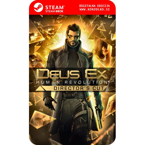 Deus Ex Human Revolution Directors Cut - Steam koda brez &amp;scaron;katlice (WINDOWS PC | STEAM DECK) Slike