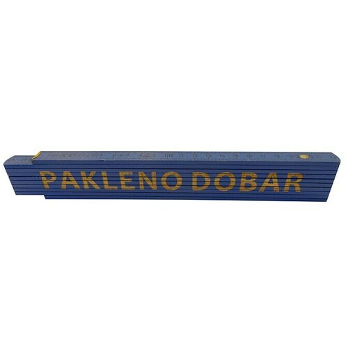 Zidarski metar (Duljina: 2 m, Natpis: Pakleno dobar, Boja: Plave boje) Slike