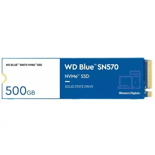 Western Digital trdi disk 500GB SSD BLUE SN570 3D M.2 2280 NVMe